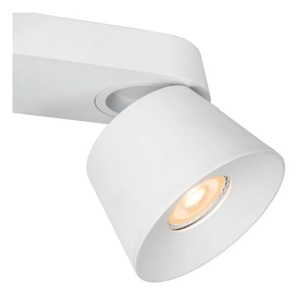 Lucide TRIGONO - Ceiling spotlight - 2xGU10 - White - detail 2